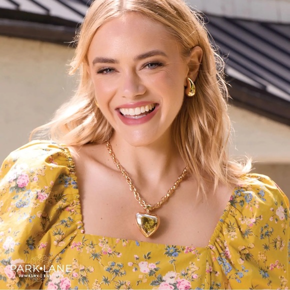 Park Lane Monaco Gold Teardrop Earrings Set - Picture 2 of 6